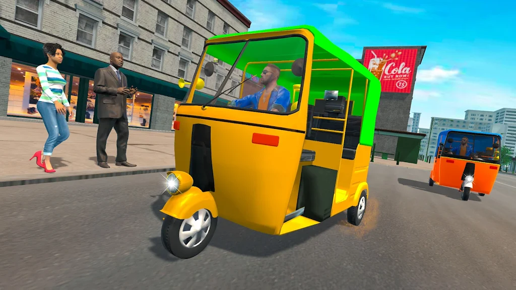 Grand Tuk Tuk Rickshaw Game应用截图第3张