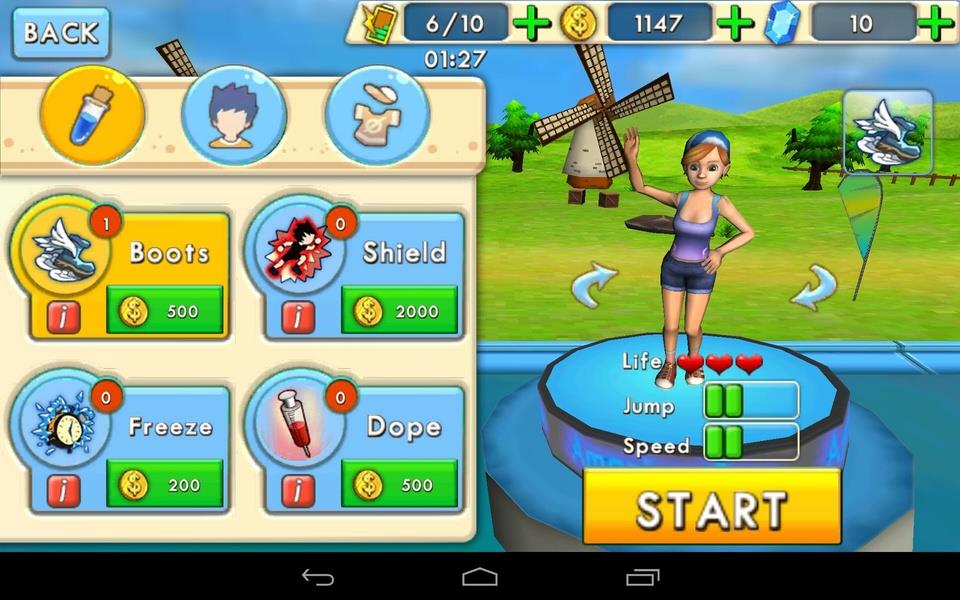 Amazing Run 3D Captura de pantalla 1