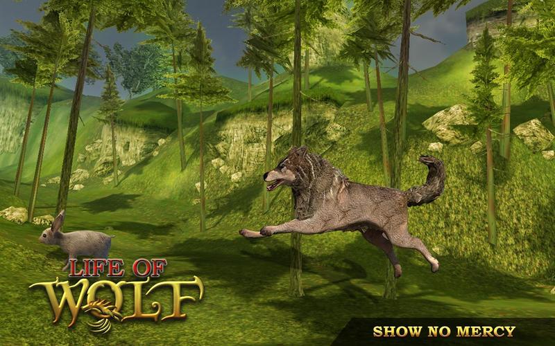 Wolf Life Simulator Скриншот 3