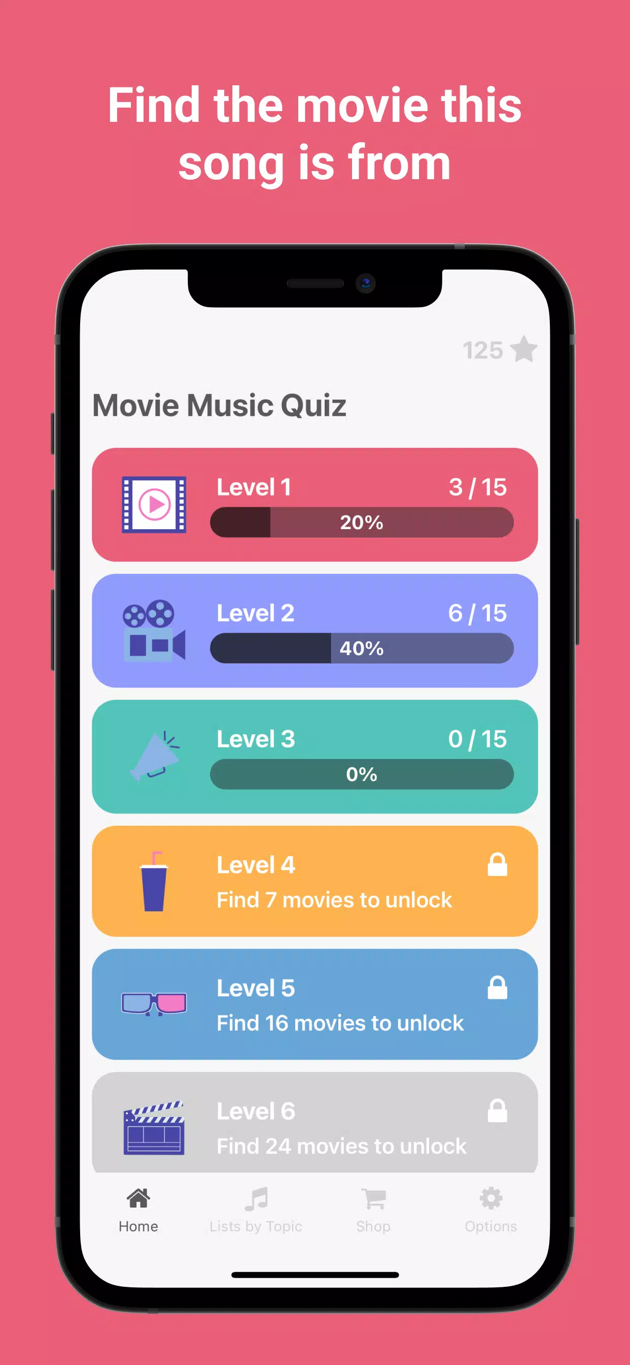 Movie Music Quiz Capture d'écran 0