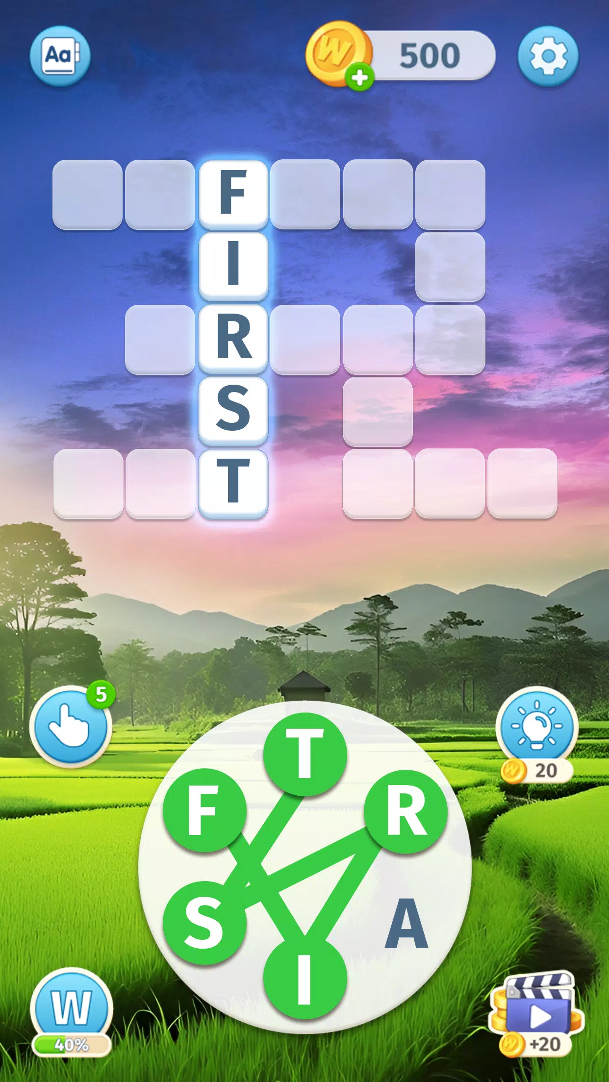 Sky Words ภาพหน้าจอ 0