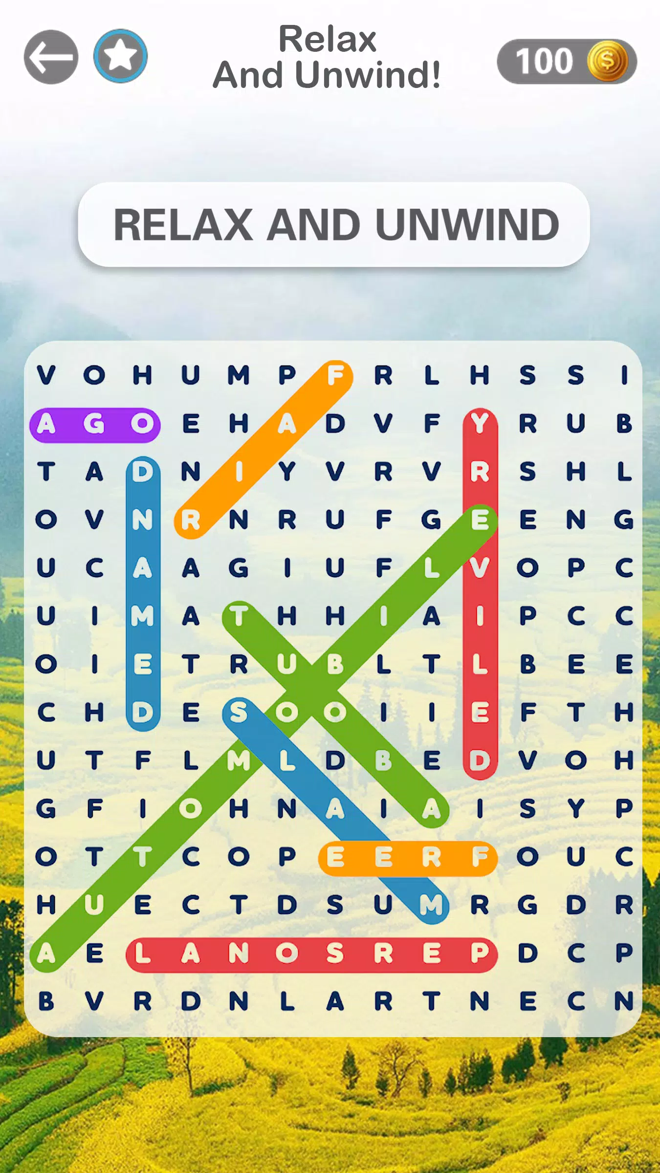 Schermata Otium Word: Word Search 2