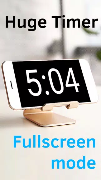 Huge Timer Stopwatch Tabata 스크린샷 2