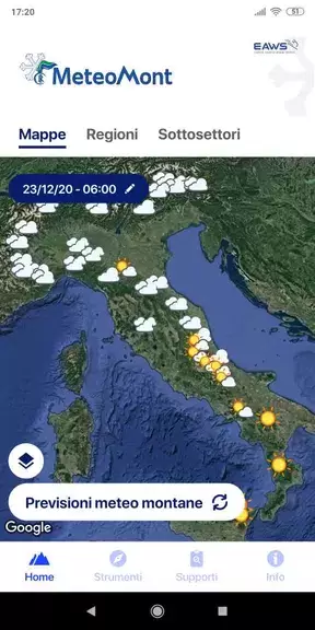 Meteomont Скриншот 0