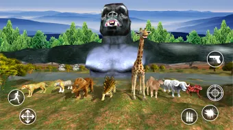 Animal Safari Hunter:Dino Shooter Free スクリーンショット 0