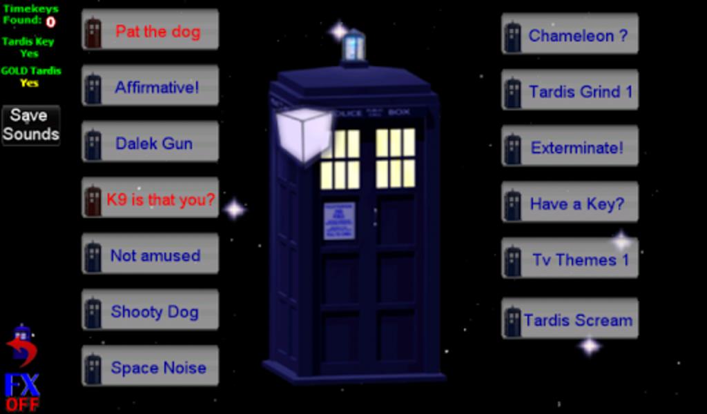 Tardis Sounds Captura de pantalla 1