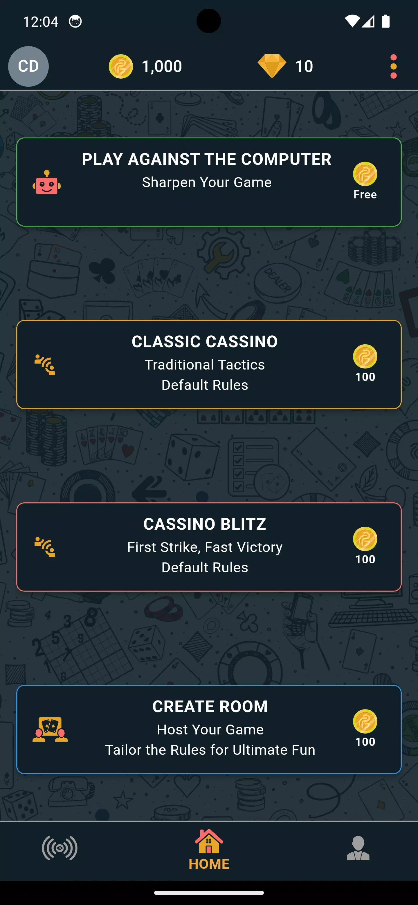 Pocket Cassino Screenshot 3