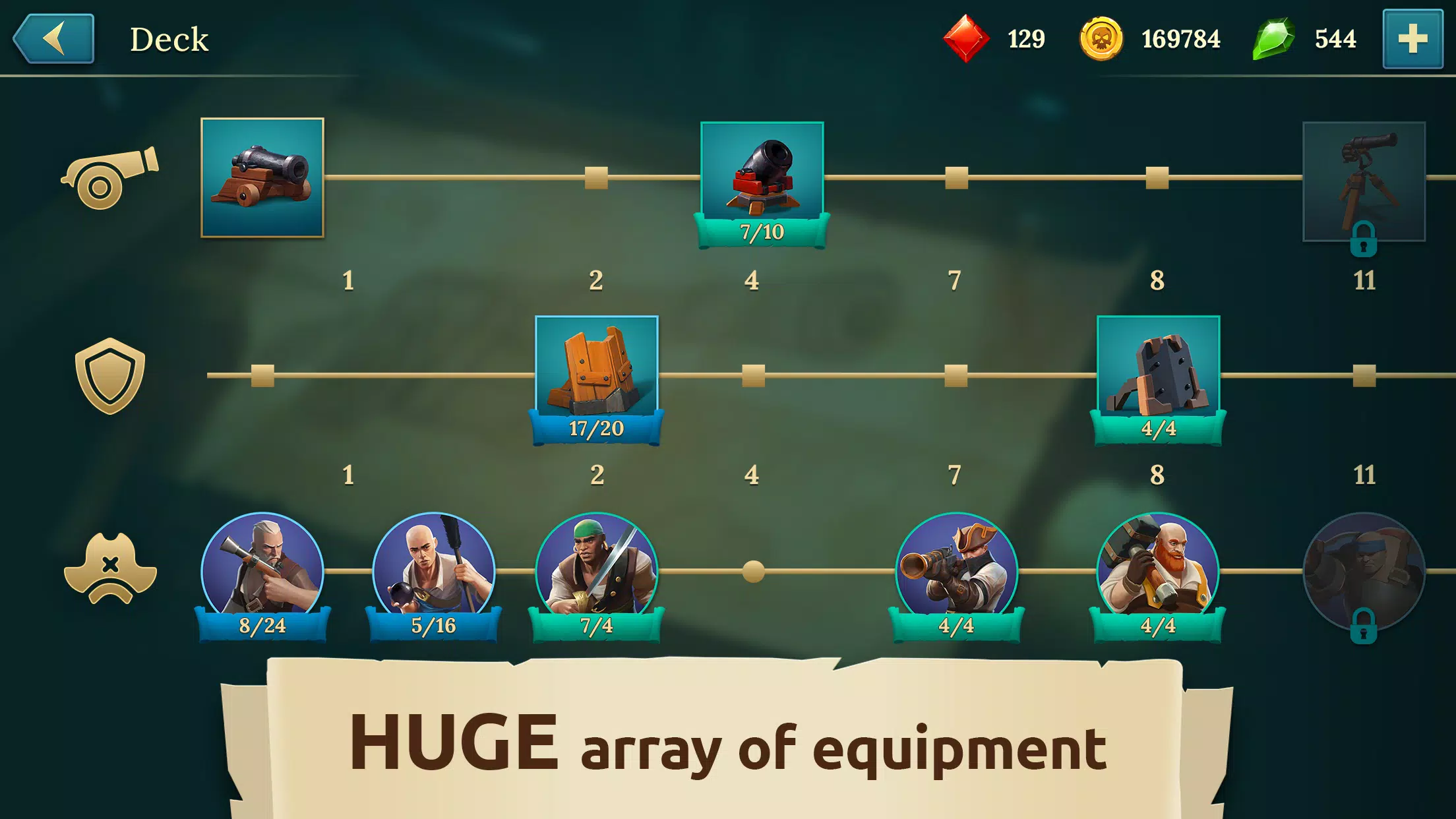 Pirate Ships・Build and Fight Captura de tela 3