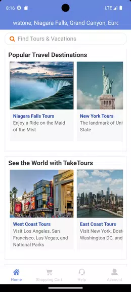 TakeTours – Book Tours online 스크린샷 0