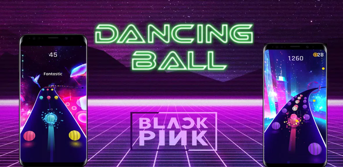 BTS BLINK: KPOP Rolling Ball Captura de pantalla 1