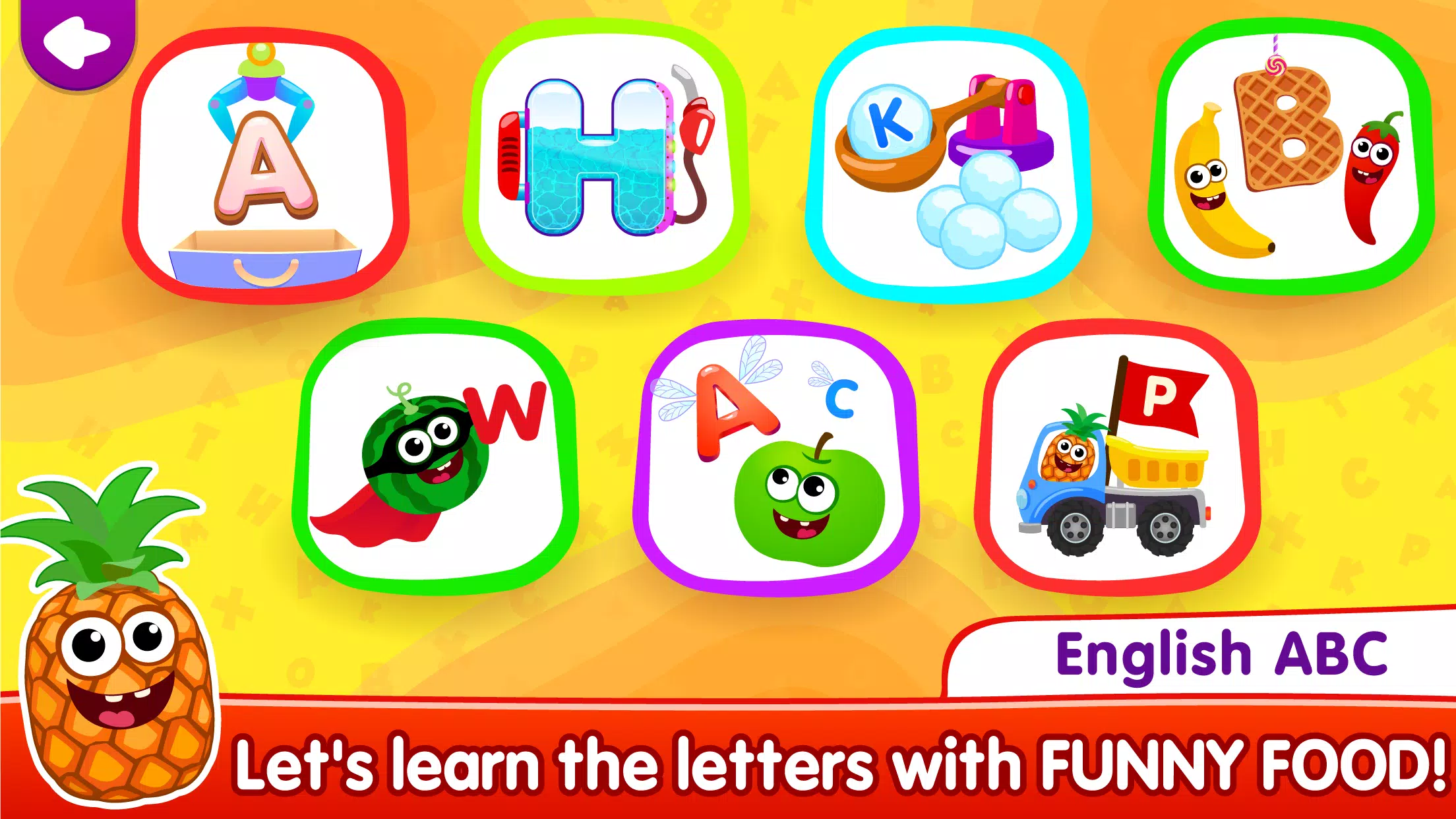 ABC kids! Alphabet learning! Schermafbeelding 0