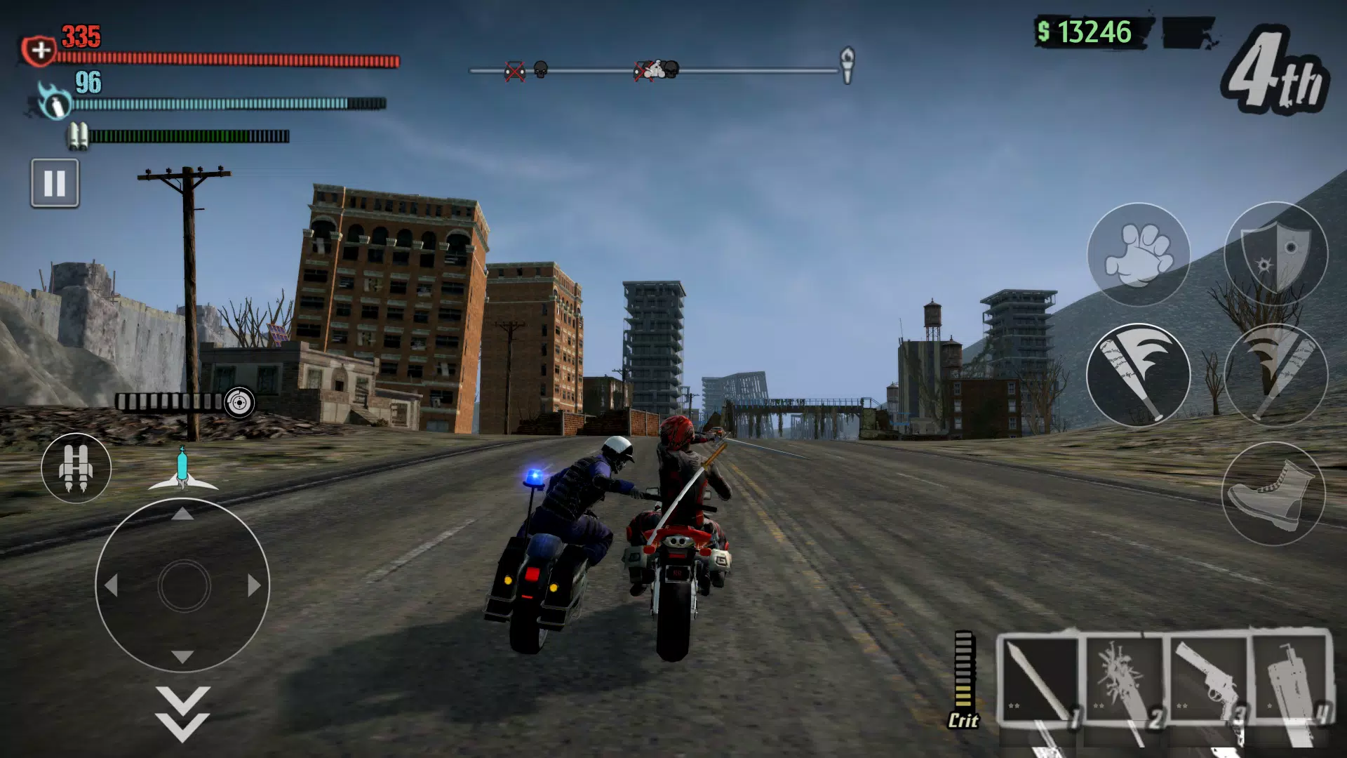 Road Redemption Mobile ဖန်သားပြင်ဓာတ်ပုံ 1