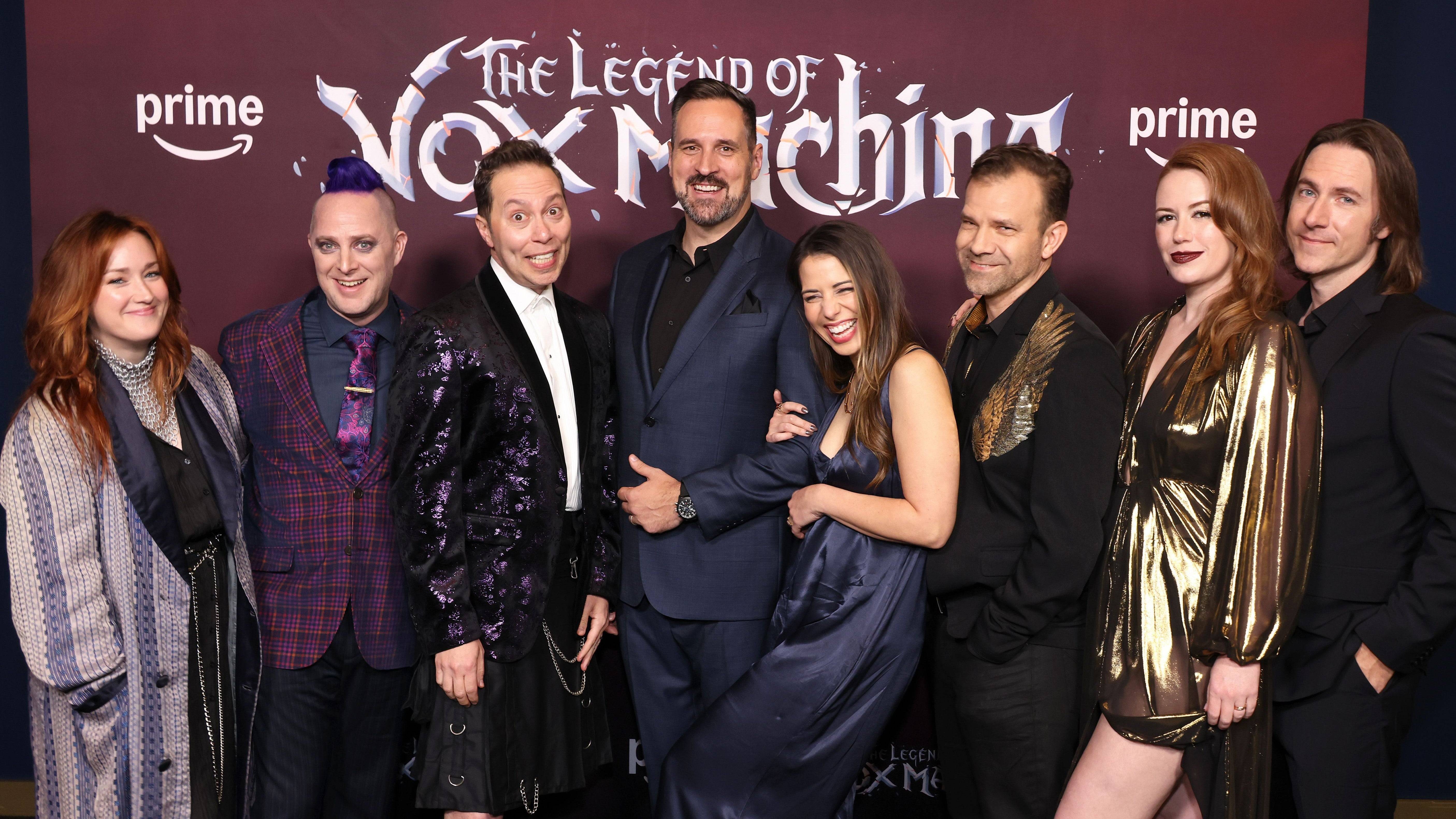 The cast of Critical Role. Image credit: Anna Webber/Getty Images for Prime Video.