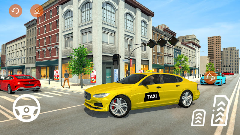 Grand Taxi simulator 3D game スクリーンショット 0