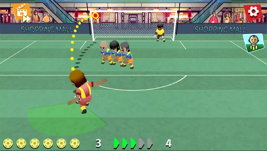 FreeKick Screamers - Football 스크린샷 3