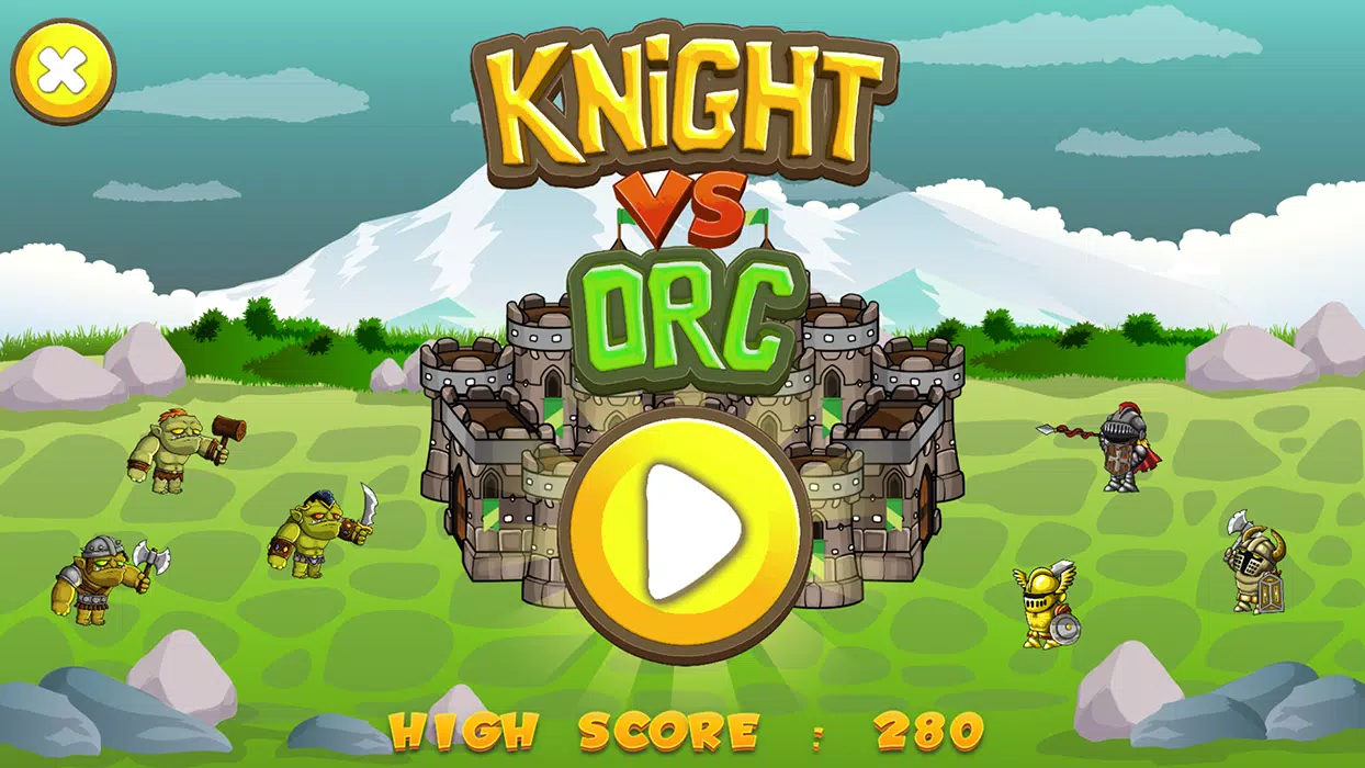 Knight vs Orc Capture d'écran 0