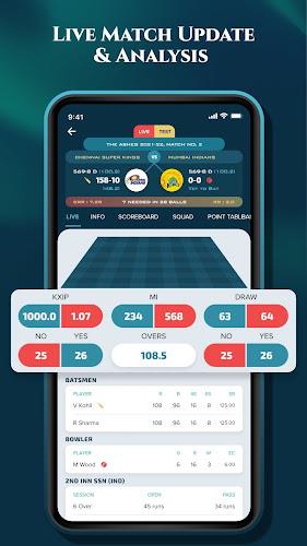 Magic Cricket Live Line - Exch Zrzut ekranu 1