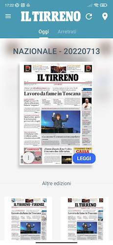 Il Tirreno स्क्रीनशॉट 0