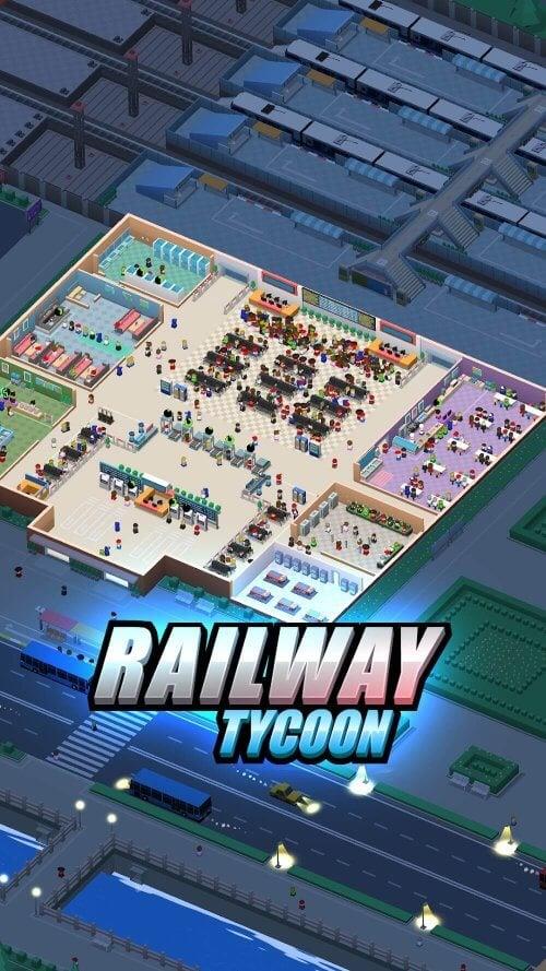 Idle Railway Tycoon スクリーンショット 0