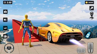 Gt Car Stunt Game 3D Car Games Скриншот 2