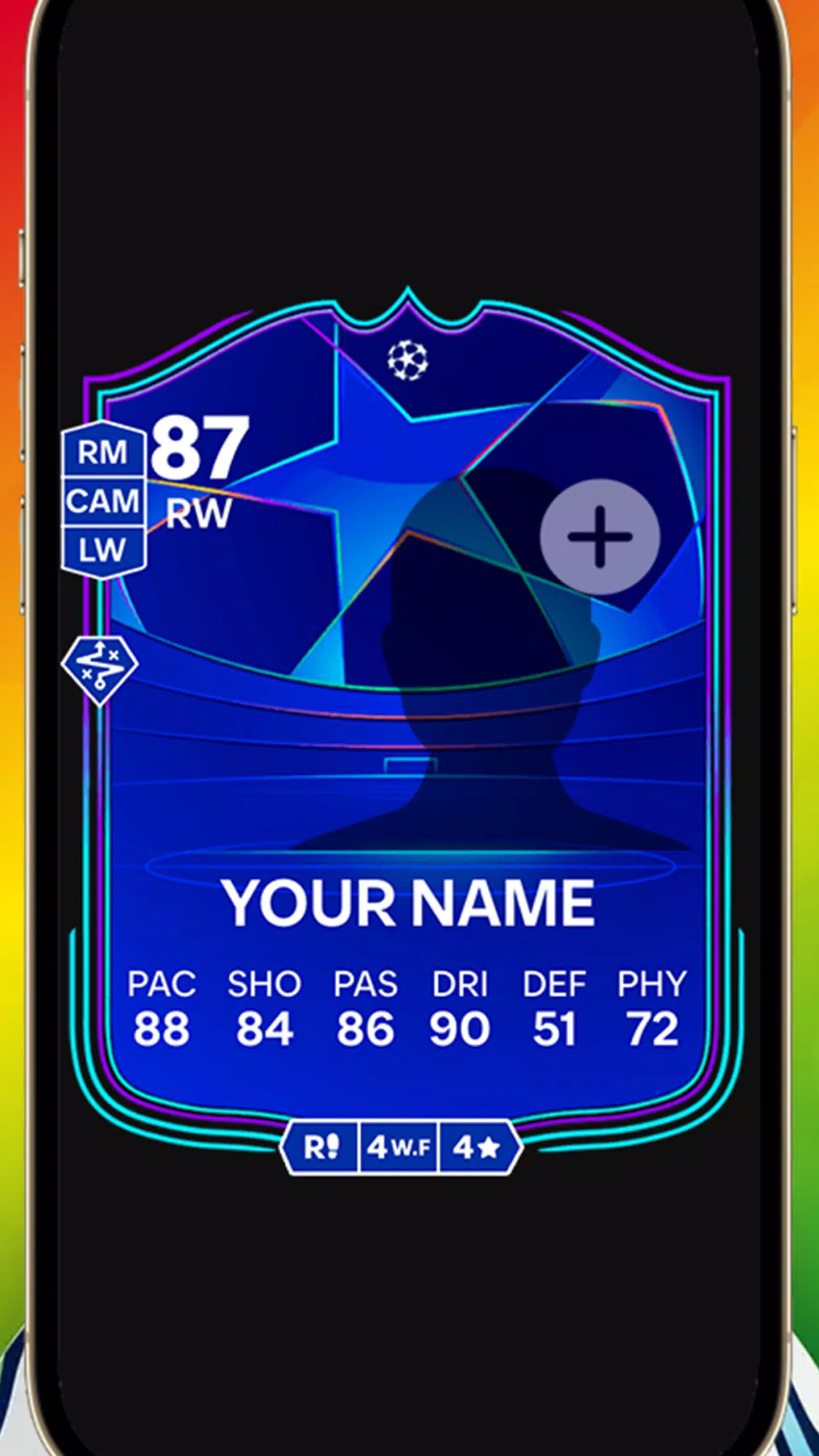 FC Card Creator 스크린샷 1