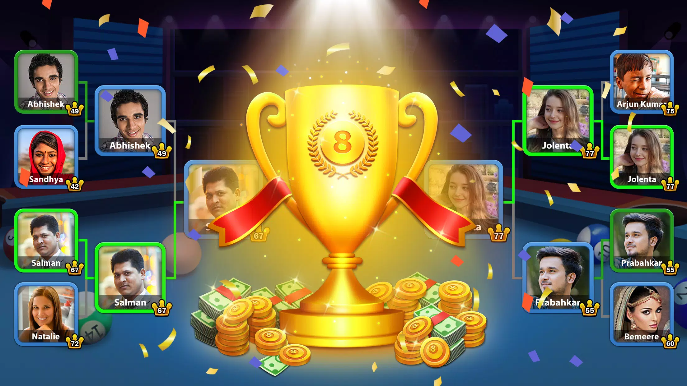 8 Ball & 9 Ball Pool स्क्रीनशॉट 3
