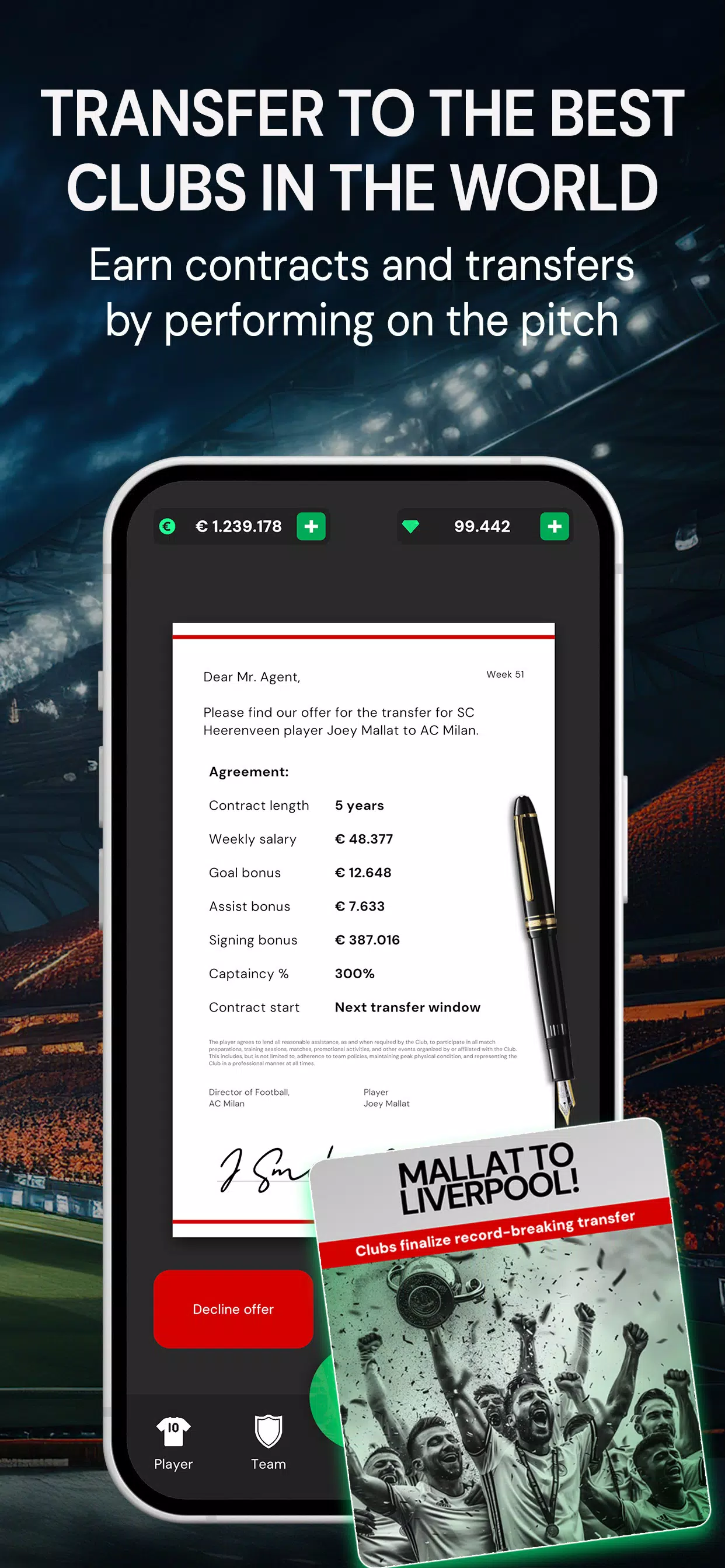 Club Legend應用截圖第3張