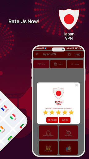 Japan VPN Get Japanese IP Screenshot 3