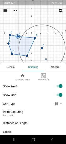 GeoGebra Geometry Capture d'écran 2