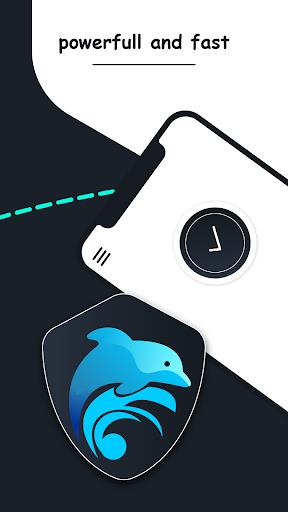 Dolphin VPN -fast & sTop (MOD) Tangkapan skrin 1