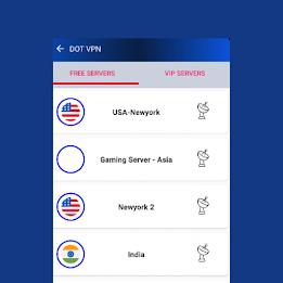 Schermata DOT VPN - Privacy Expert 2