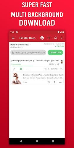 Video Downloader for Pinterest 스크린샷 3