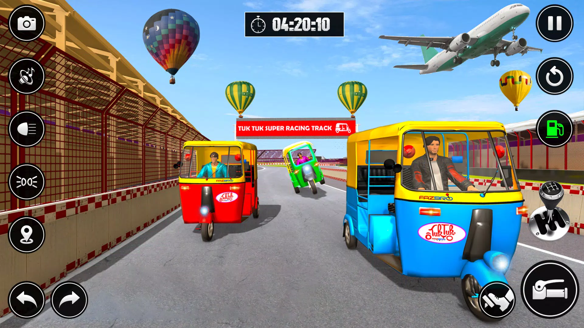 City Taxi Auto Rickshaw Game Screenshot 2