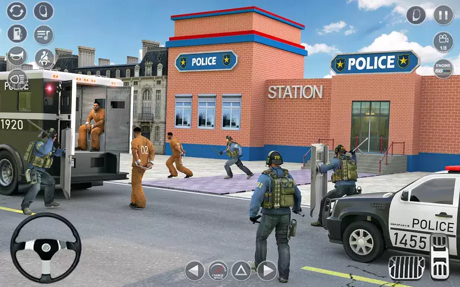 Police Car Driving Games 3D Captura de tela 0