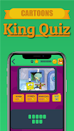 King Quiz: Cartoon Photos Quiz Capture d'écran 0