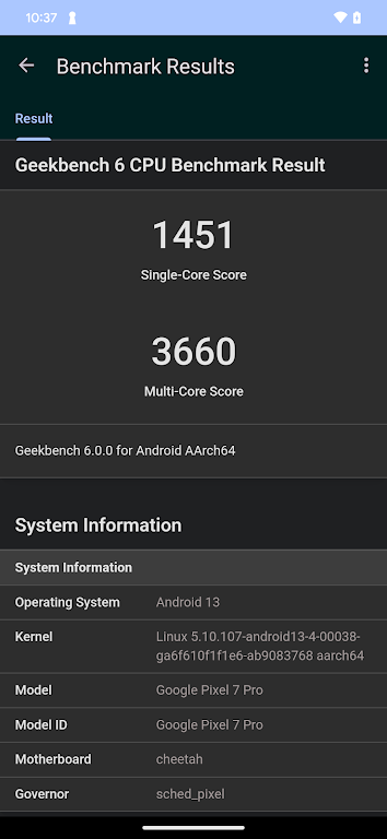 Geekbench 6應用截圖第1張