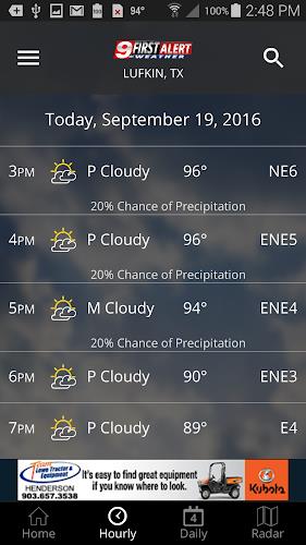 KTRE 9 First Alert Weather應用截圖第1張