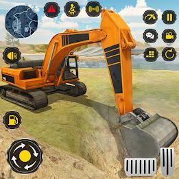 Heavy Excavator Simulator PRO Tangkapan skrin 0