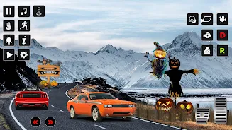 Halloween Snow City Drive Capture d'écran 3