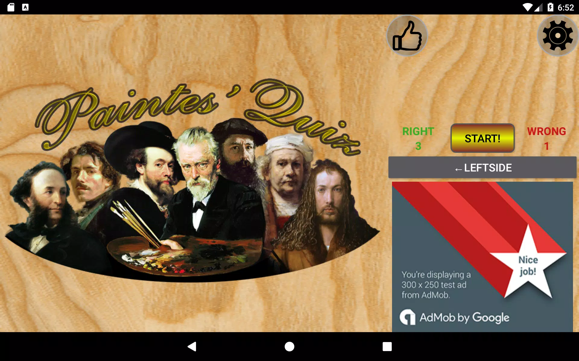 Painters Quiz Captura de pantalla 3