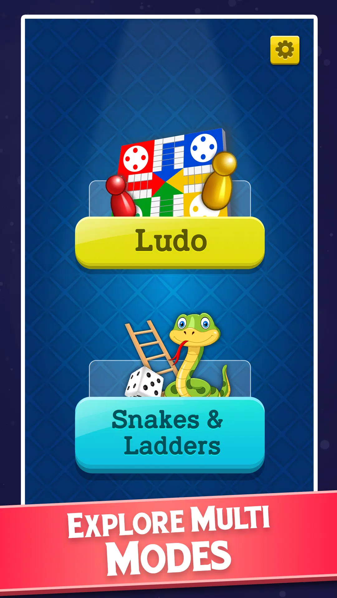 Snakes and Ladders - Ludo Game Ekran Görüntüsü 0