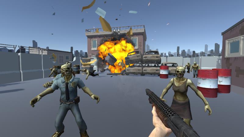 Schermata Zombie Shooting 3D Offline 1