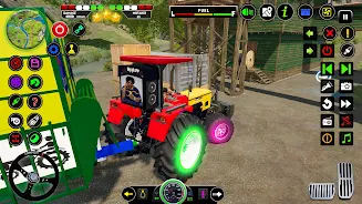 Tractor Game 3D Indian Tractor 스크린샷 1