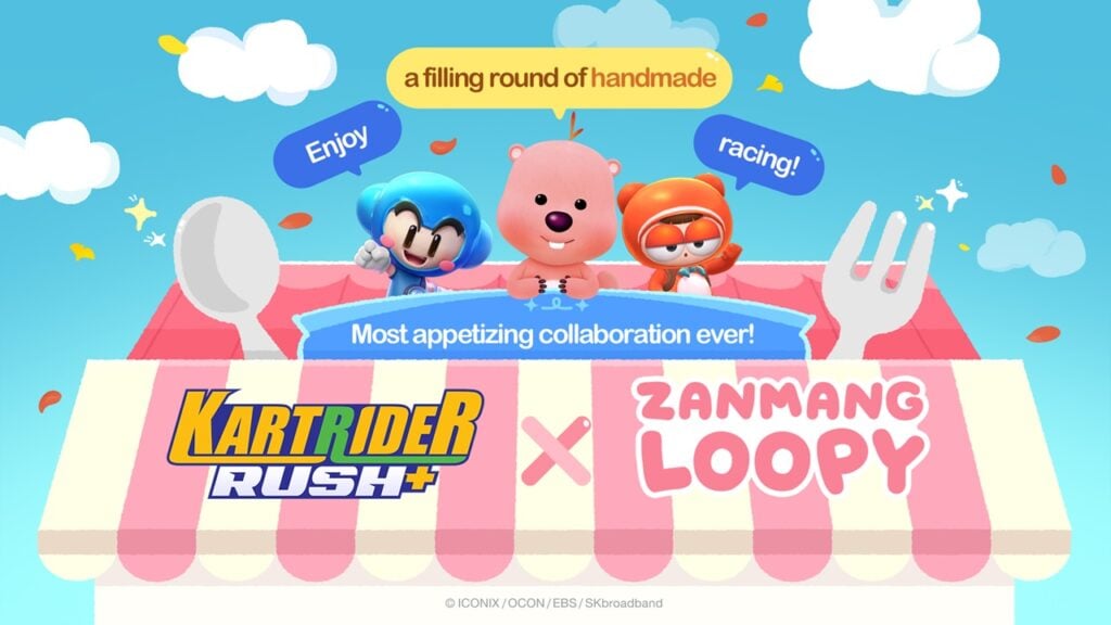 KartRider Rush+ e ZanMang Loopy debuttano in un'entusiasmante collaborazione