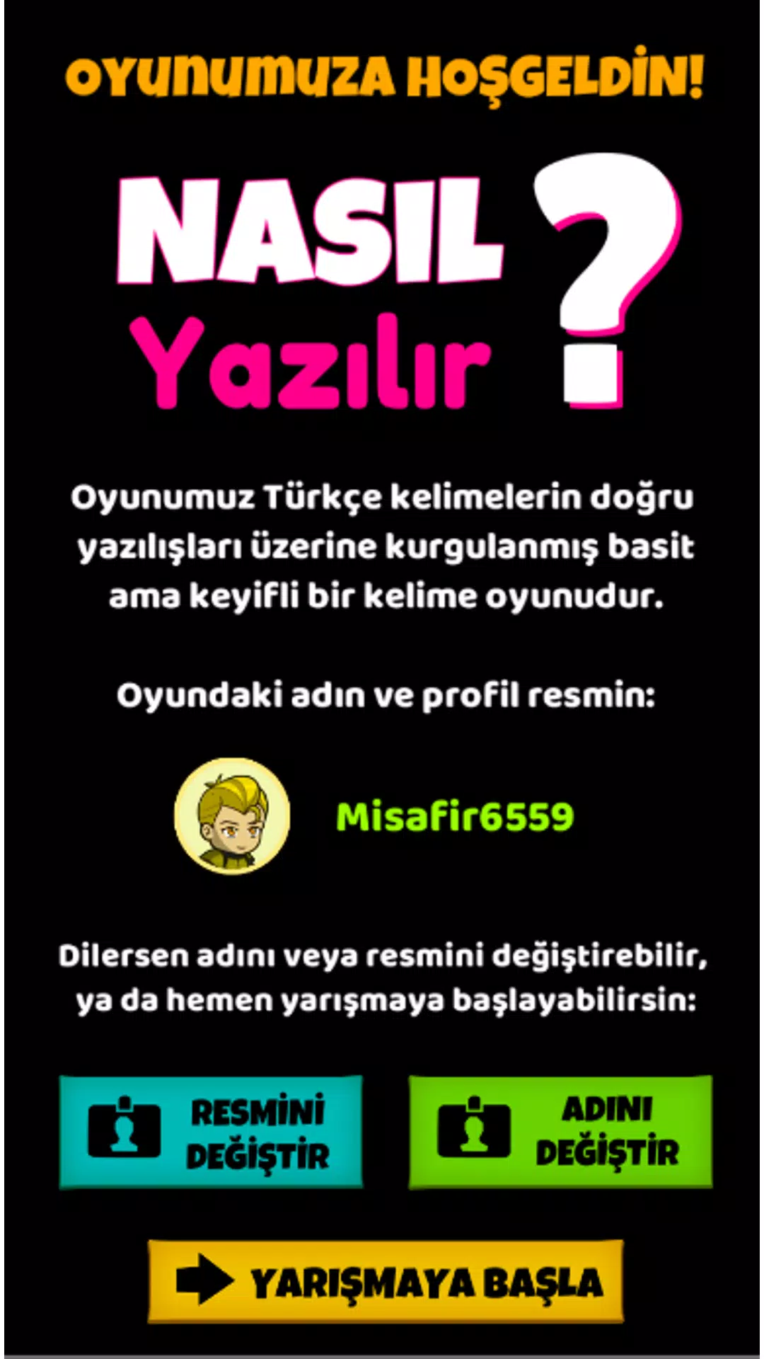 Nasıl Yazılır Screenshot 0