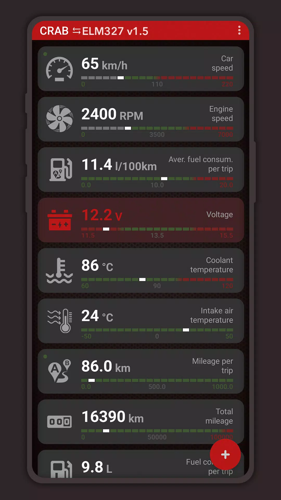 CRAB Car Scanner Ekran Görüntüsü 1