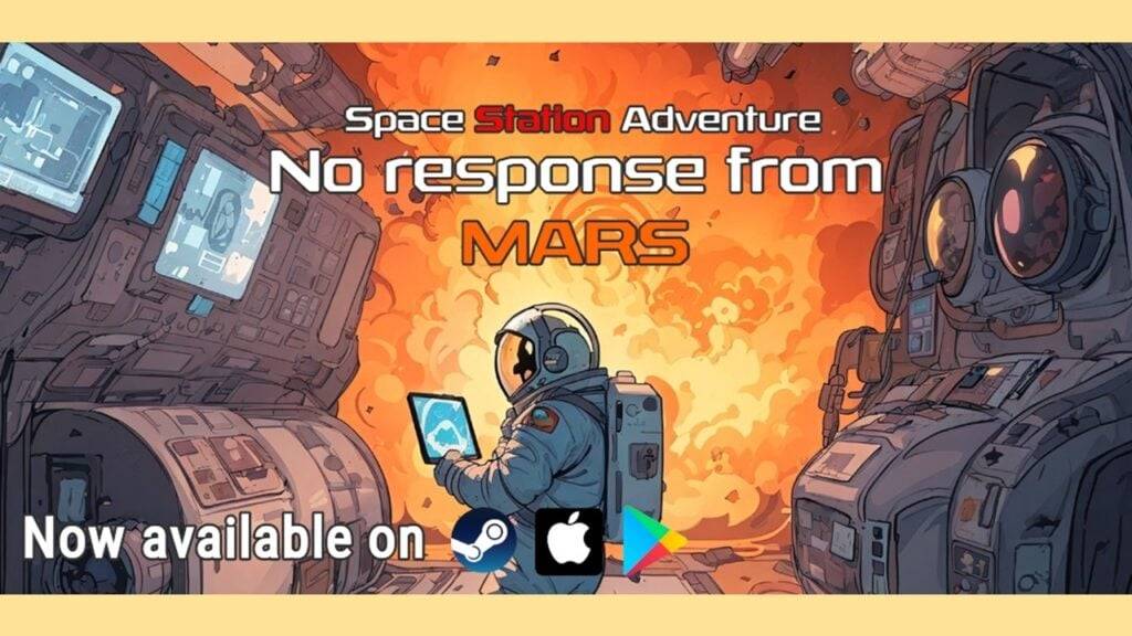 Space Station Adventure: nessuna risposta da Marte! È un nuovo gioco basato sul testo su Android