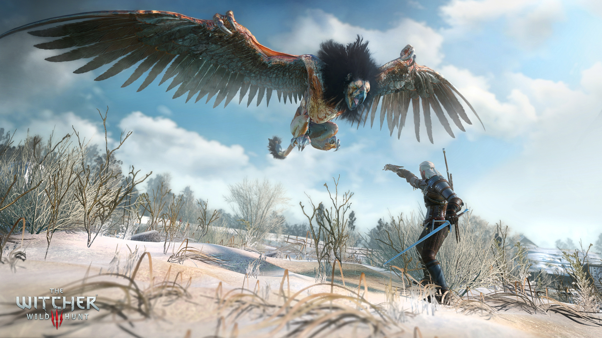 La captura de pantalla de Witcher 3