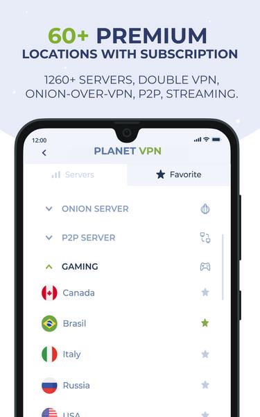 Free VPN Planet Captura de tela 3