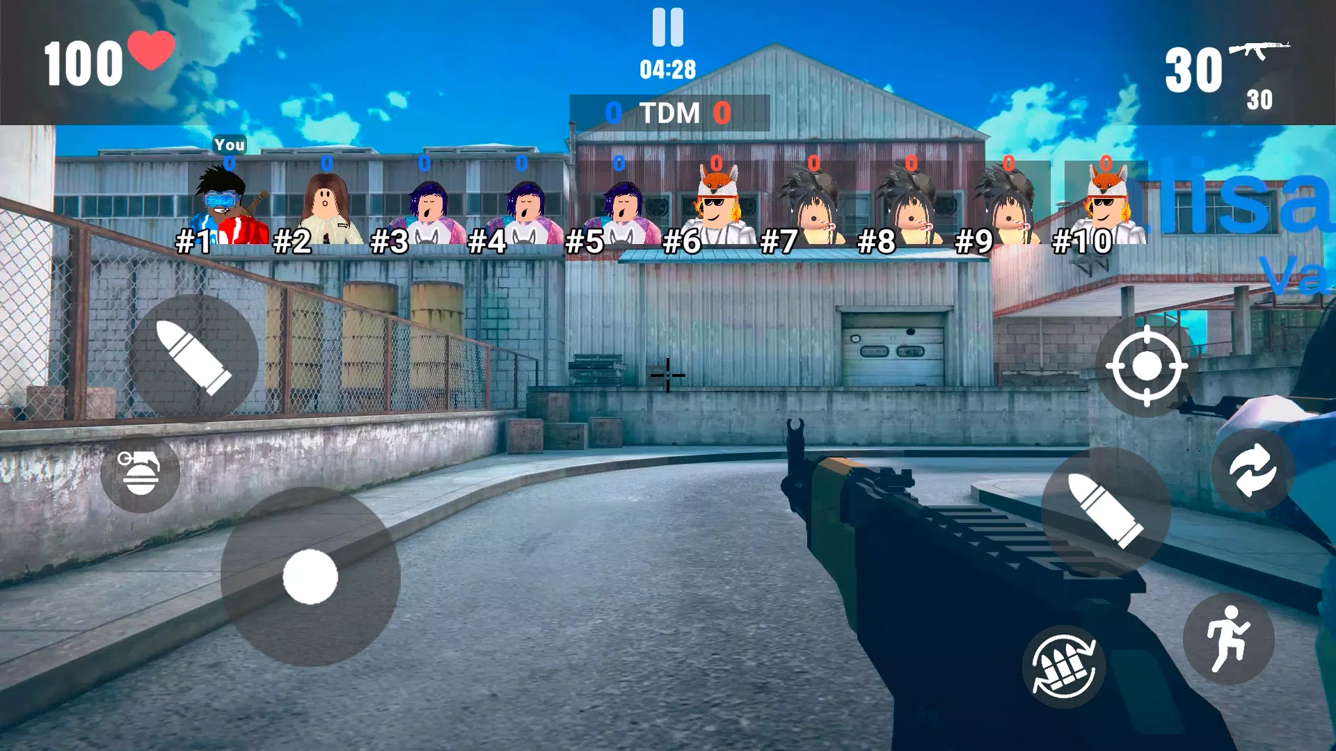 Gunfight Arena: Obby Shooter ภาพหน้าจอ 0